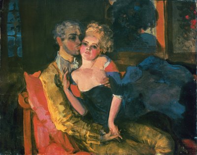 Love, 1910 by Konstantin Andreevic Somov